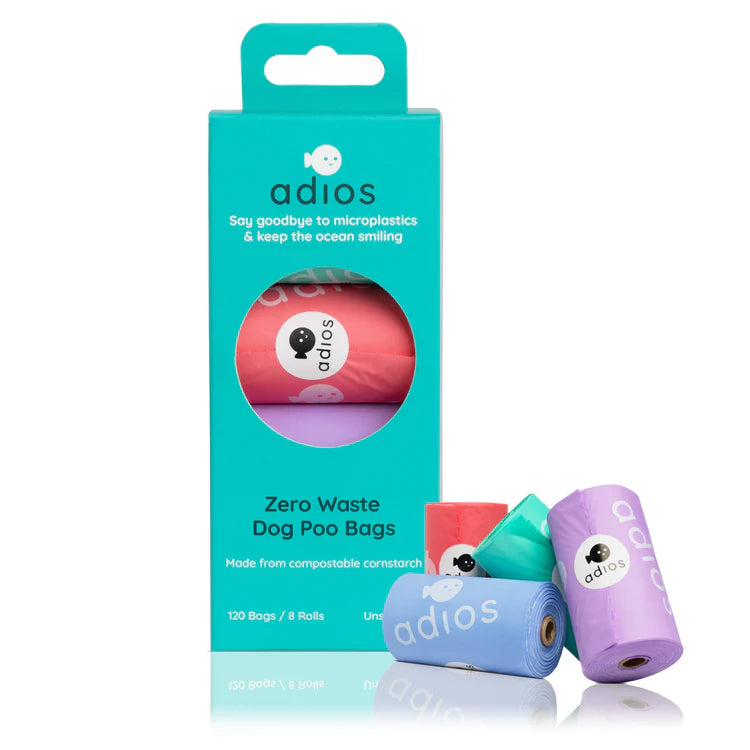 Adios Compostable Dog Poo Bags