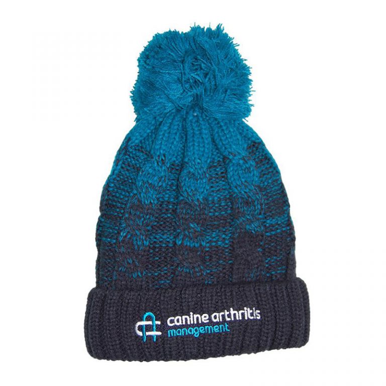 CAM Luxury Cable Knit Bobble Hat
