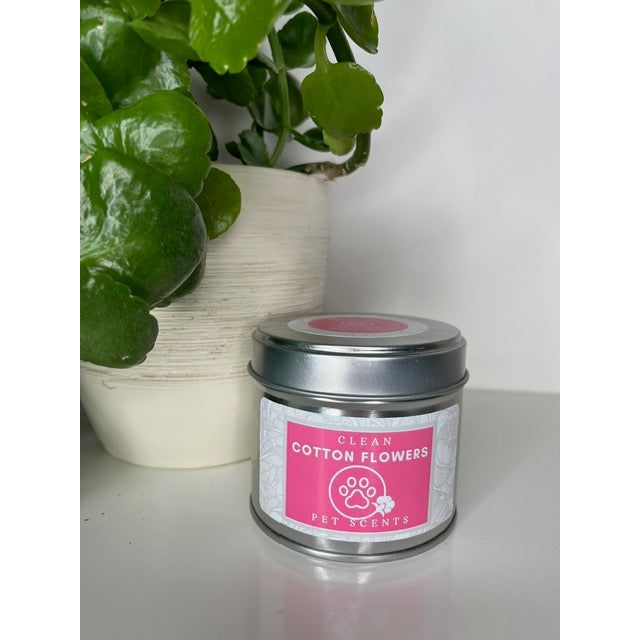 Pet Scents- 100% Natural Wax  Aluminium Candles Tins