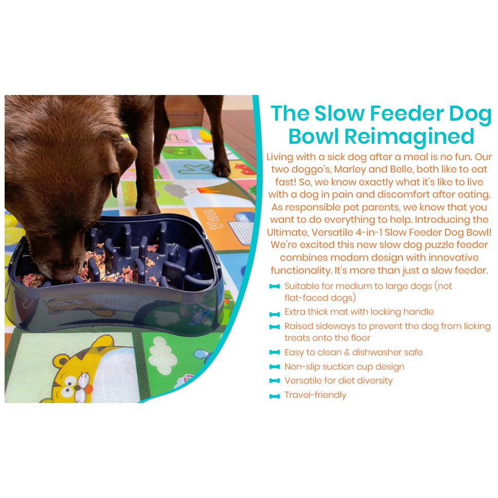 Super Feedy 4-in-1 Slow Feeder