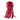 A plush octopus toy in a deep burgundy red color, featuring a cute embroidered smiley face and light pinkish-beige tentacles, set against a plain white background.