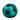 A plush soccer ball with a textured teal and black fuzzy pattern, isolated on a solid white background.