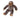Plush toy sloth on a white background