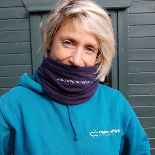 #yourdogmoreyears Navy Fleece Unisex Snood