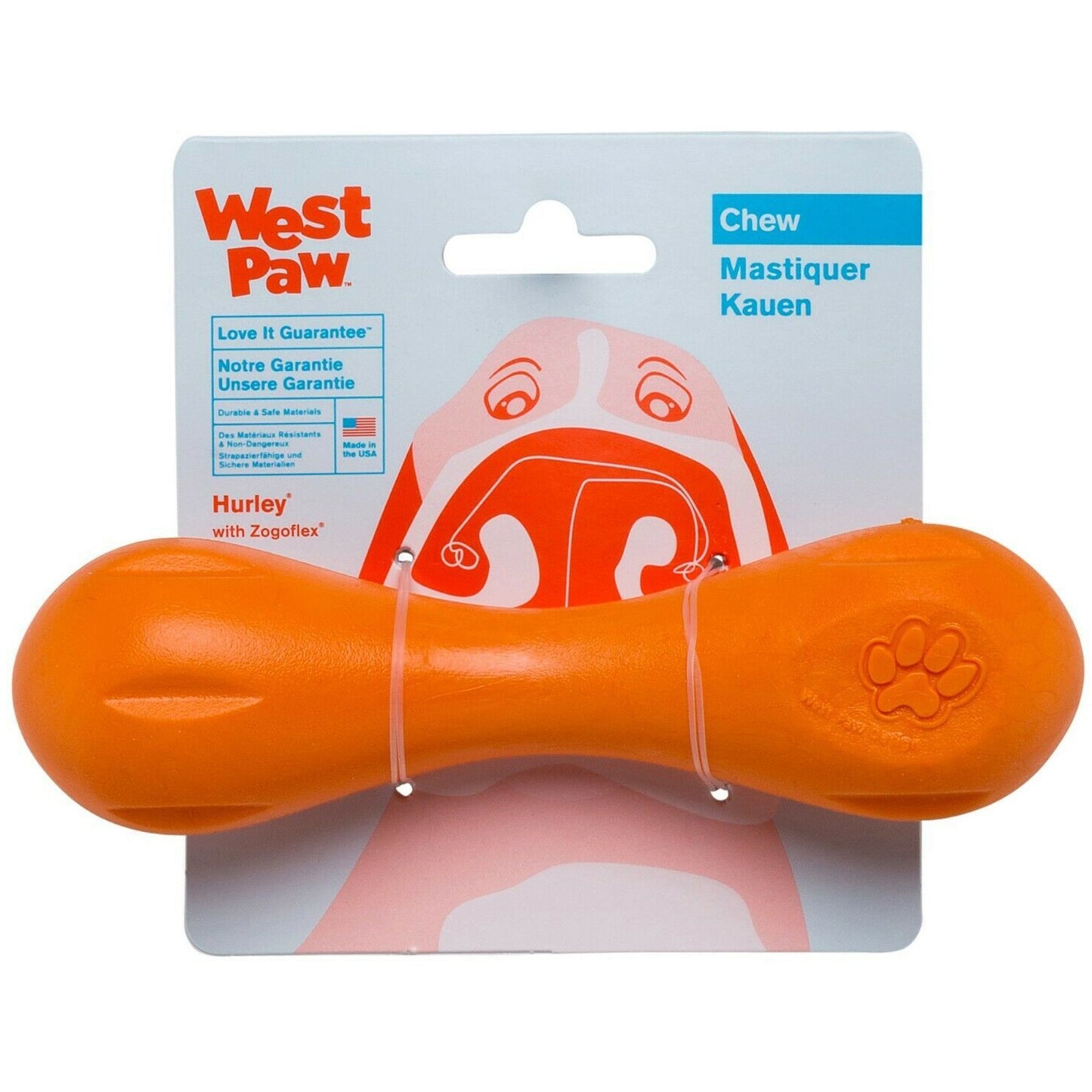 West Paw Zogoflex Hurley Dog Bone - rovers-kit
