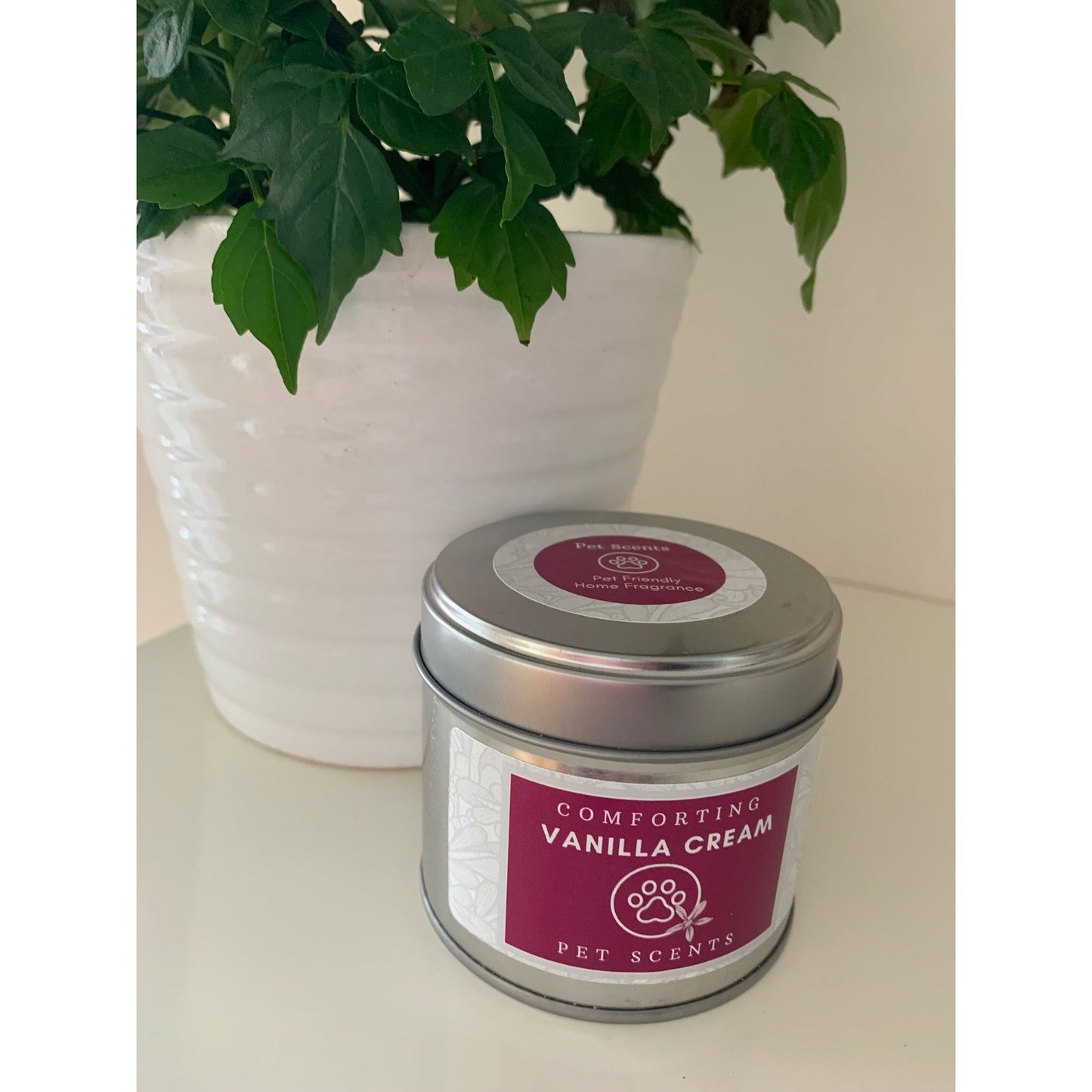 Pet Scents- 100% Natural Wax  Aluminium Candles Tins