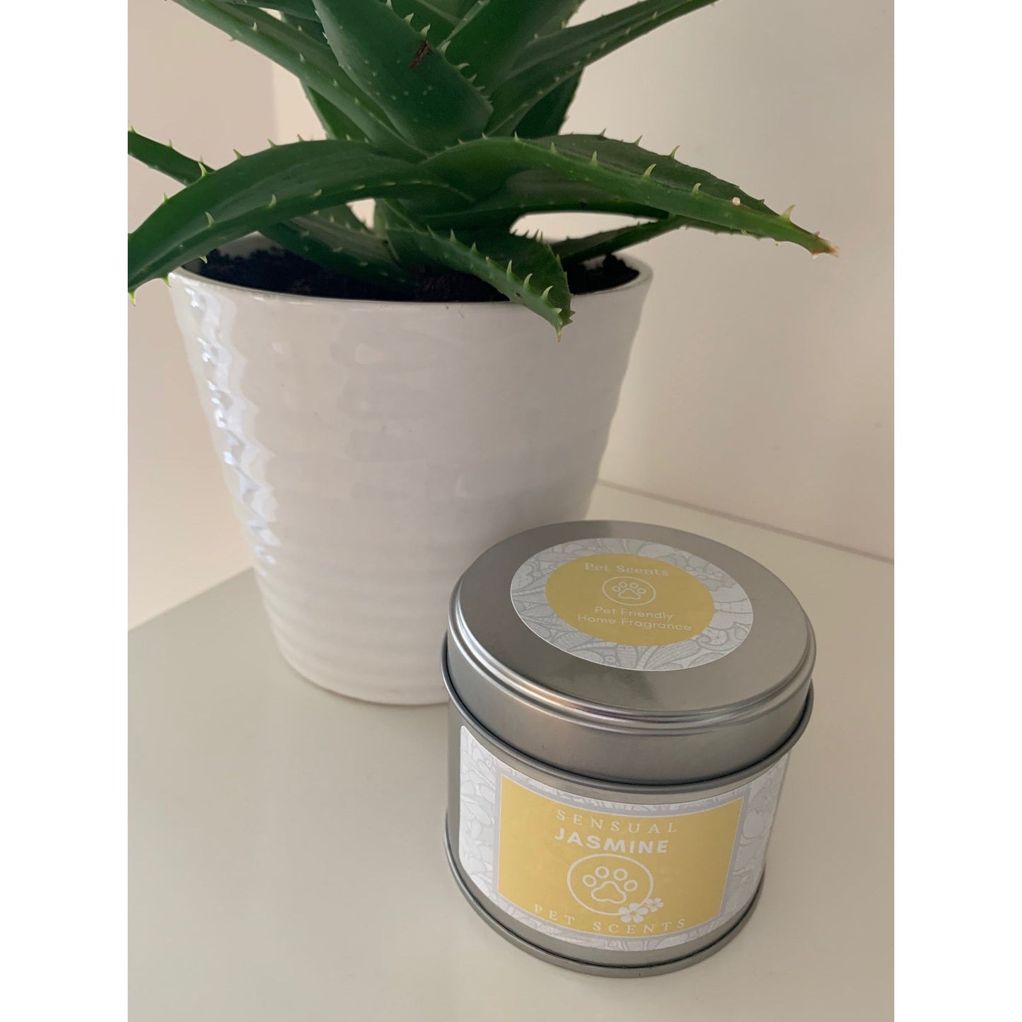 Pet Scents- 100% Natural Wax  Aluminium Candles Tins