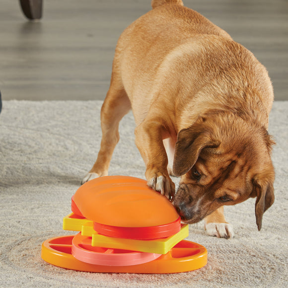 BRIGHTKINS Cupcake Treat Dispensing Dog Toy, Large 