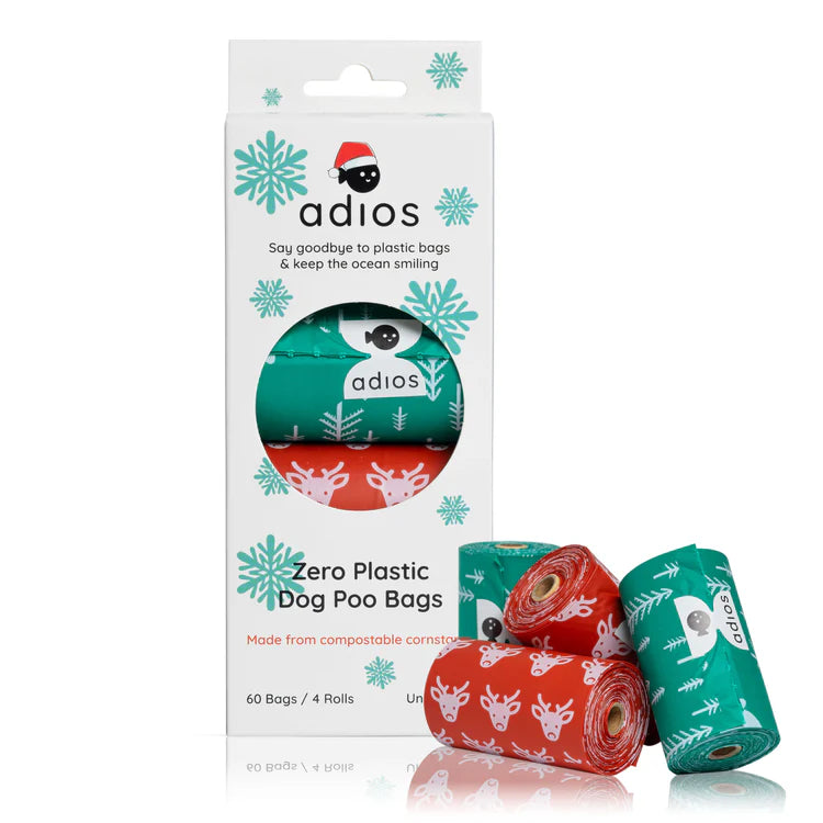 Adios Compostable Dog Poo Bags