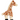 A plush giraffe toy with brown and cream patches, black hooves, and a cream mane, isolated on a white background.