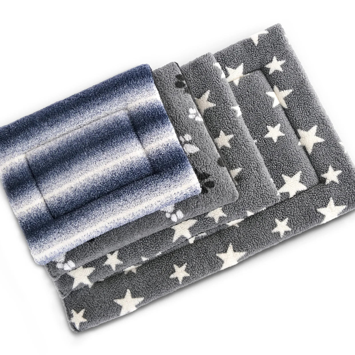 Sherpa Fleece Crate Mats