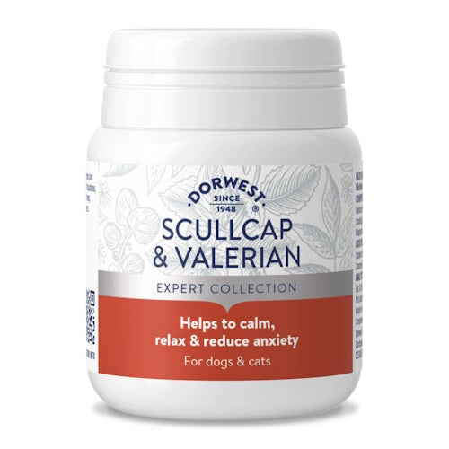 Dorwest Scullcap & Valerian Tablets For Dogs And Cats