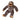 Plush toy sloth on a white background