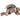 Plush toy sloth on a white background