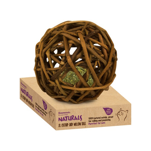 Naturals for Cat Willow & Catnip XL Ball