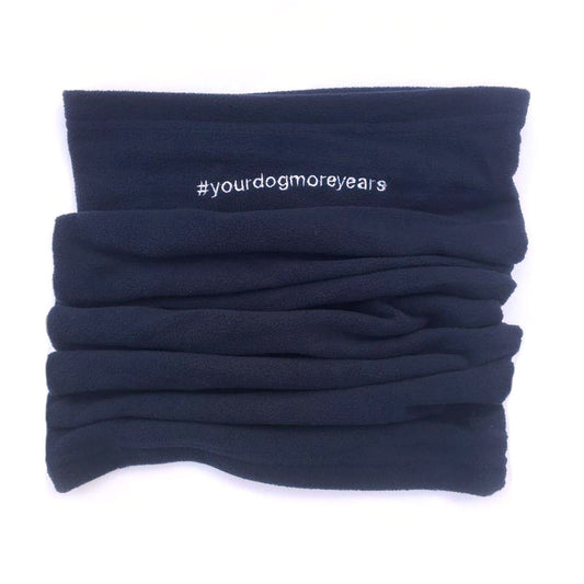 #yourdogmoreyears Navy Fleece Unisex Snood