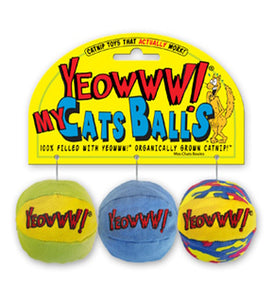 Yeowww My Cats Balls (3 pack)