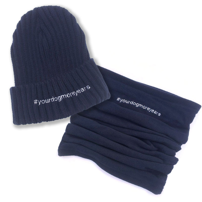 #yourdogmoreyears Beanie & Snood Bundle