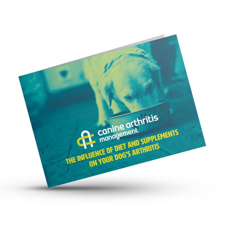 The Influence of Diet and Supplements on your Dog’s Arthritis Booklet – Printed