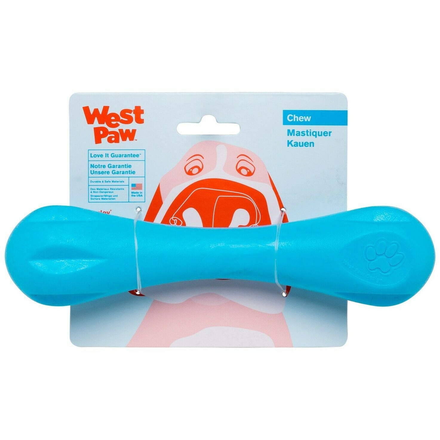 West Paw Zogoflex Hurley Dog Bone - rovers-kit