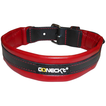 Two Tone Leather Dog Collars - rovers-kit