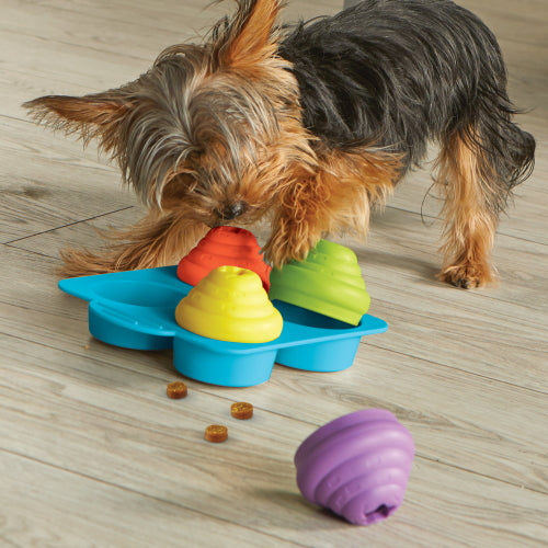 Brightkins Pizza Party! Treat Puzzle Dog Toy