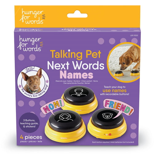 Hunger for Words: Talking Pet Next Words: Names