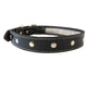 Leather Dog Collars with Inner Mesh to Protect Flea/Calming Collars - rovers-kit